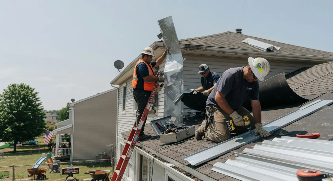 Metal Roofing Installation in Sandersville, MS near me